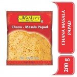 Channa Masala Papad